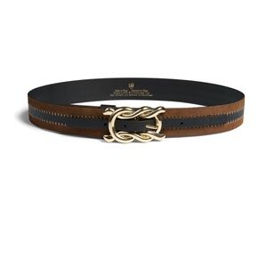 CAbi Twist Belt with Gold Accents